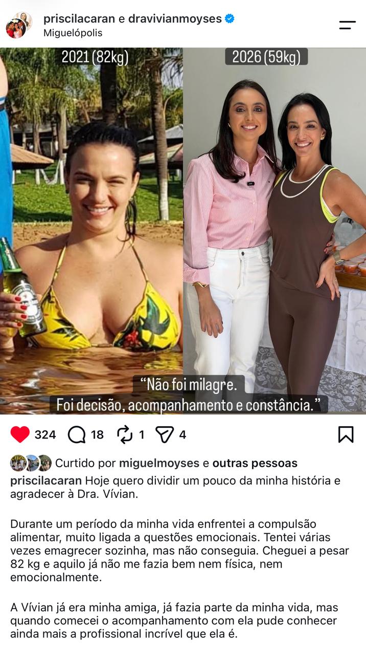 Depoimento de Priscila